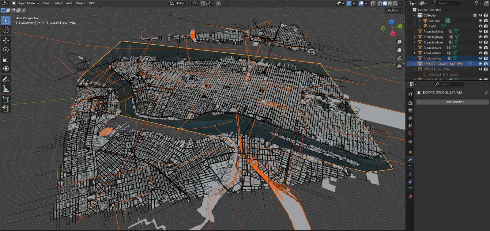 Sculpting the Skyline: Transforming Raw Data into 3D Decor